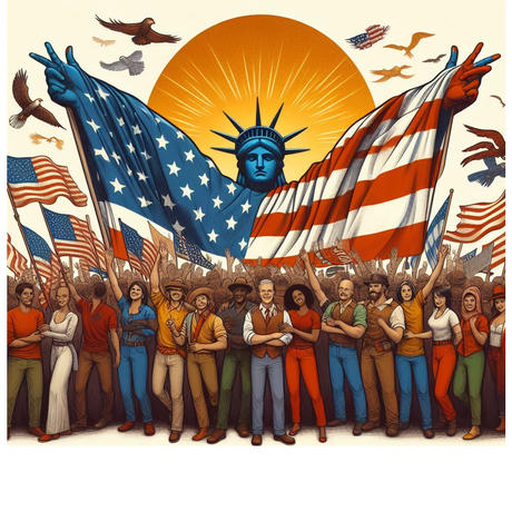 Boldly Free American New Year Celebration And Resolutions
