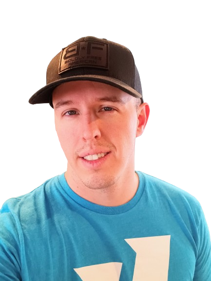 100% USA Leather Patriot Hat