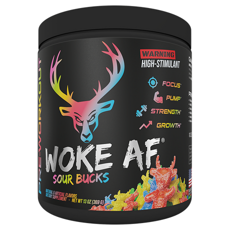 Bucked Up WOKE AF Pre-Workout High Stimulant