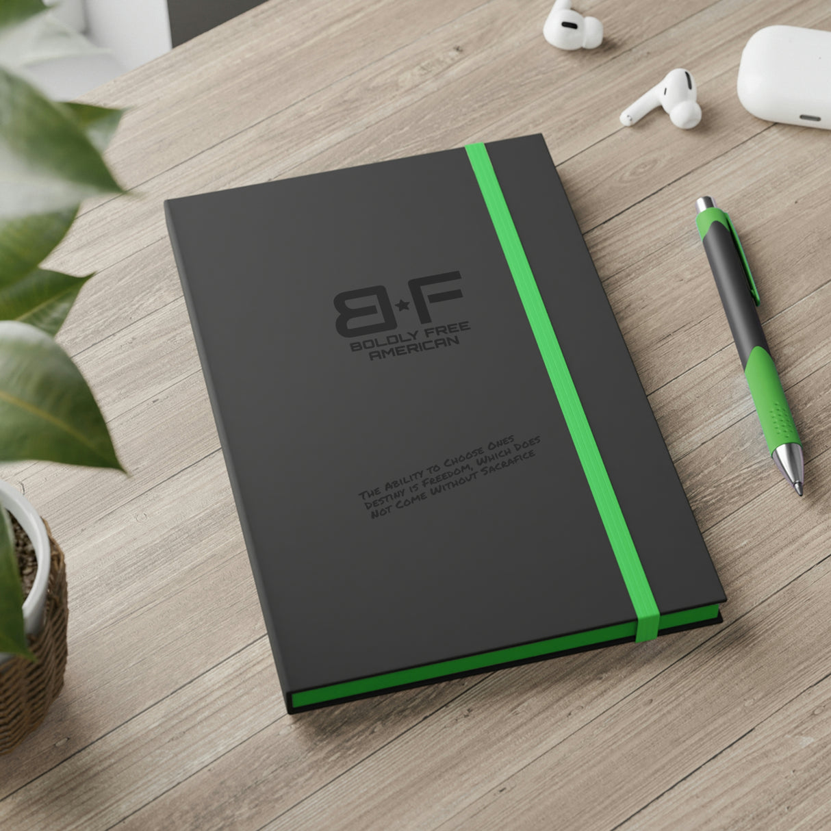 Choose Your Destiny - Boldly Free Notebook