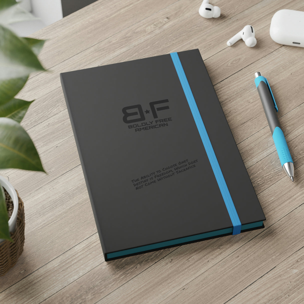 Choose Your Destiny - Boldly Free Notebook