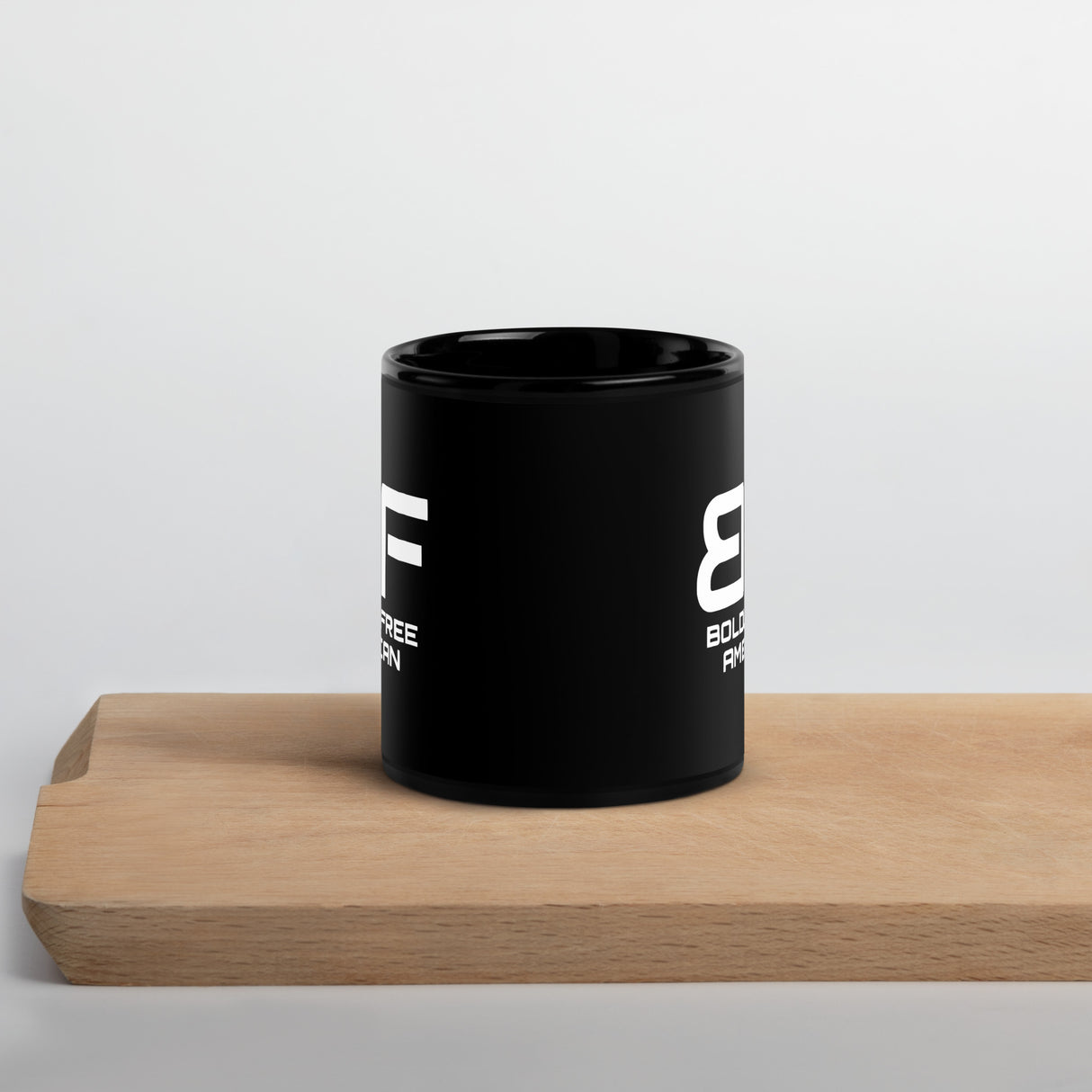 Black Glossy Mug