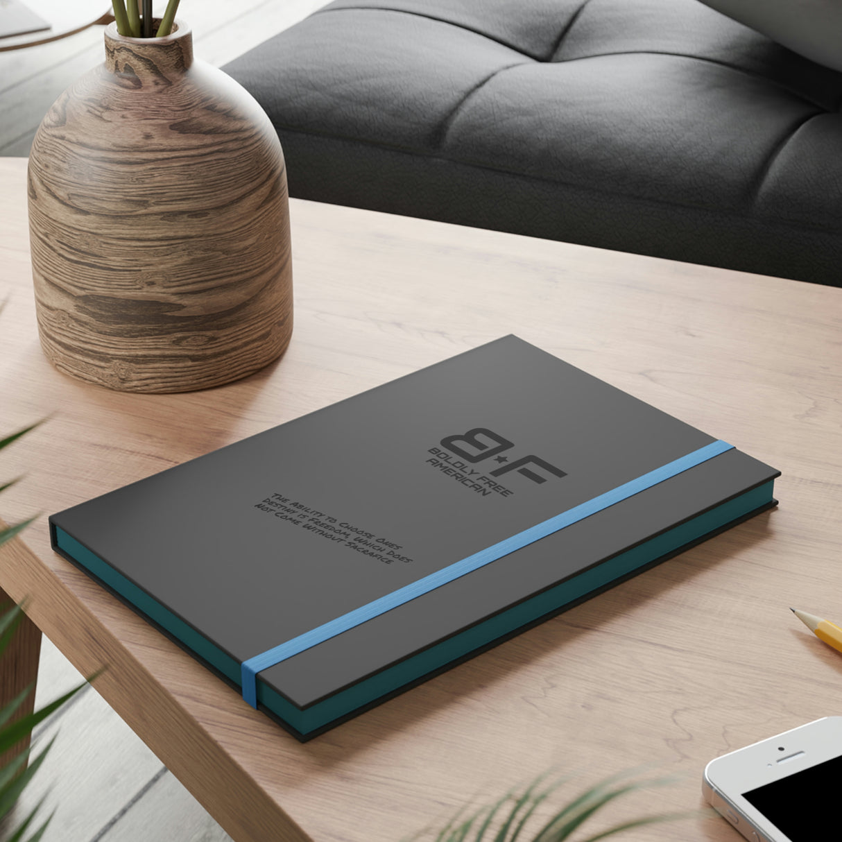 Choose Your Destiny - Boldly Free Notebook