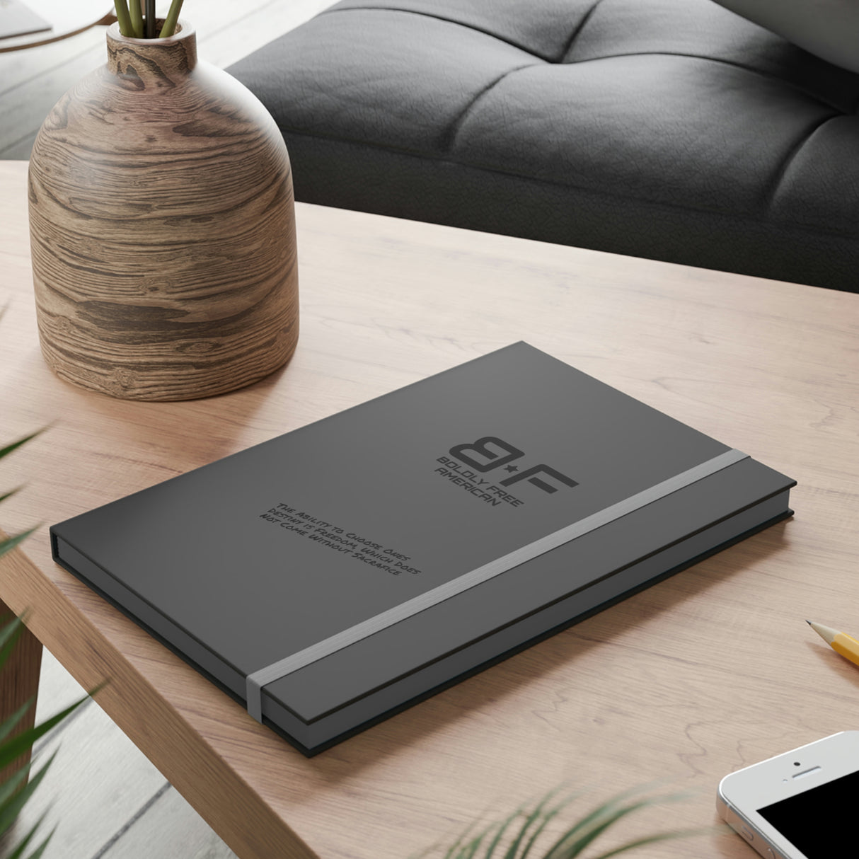 Choose Your Destiny - Boldly Free Notebook