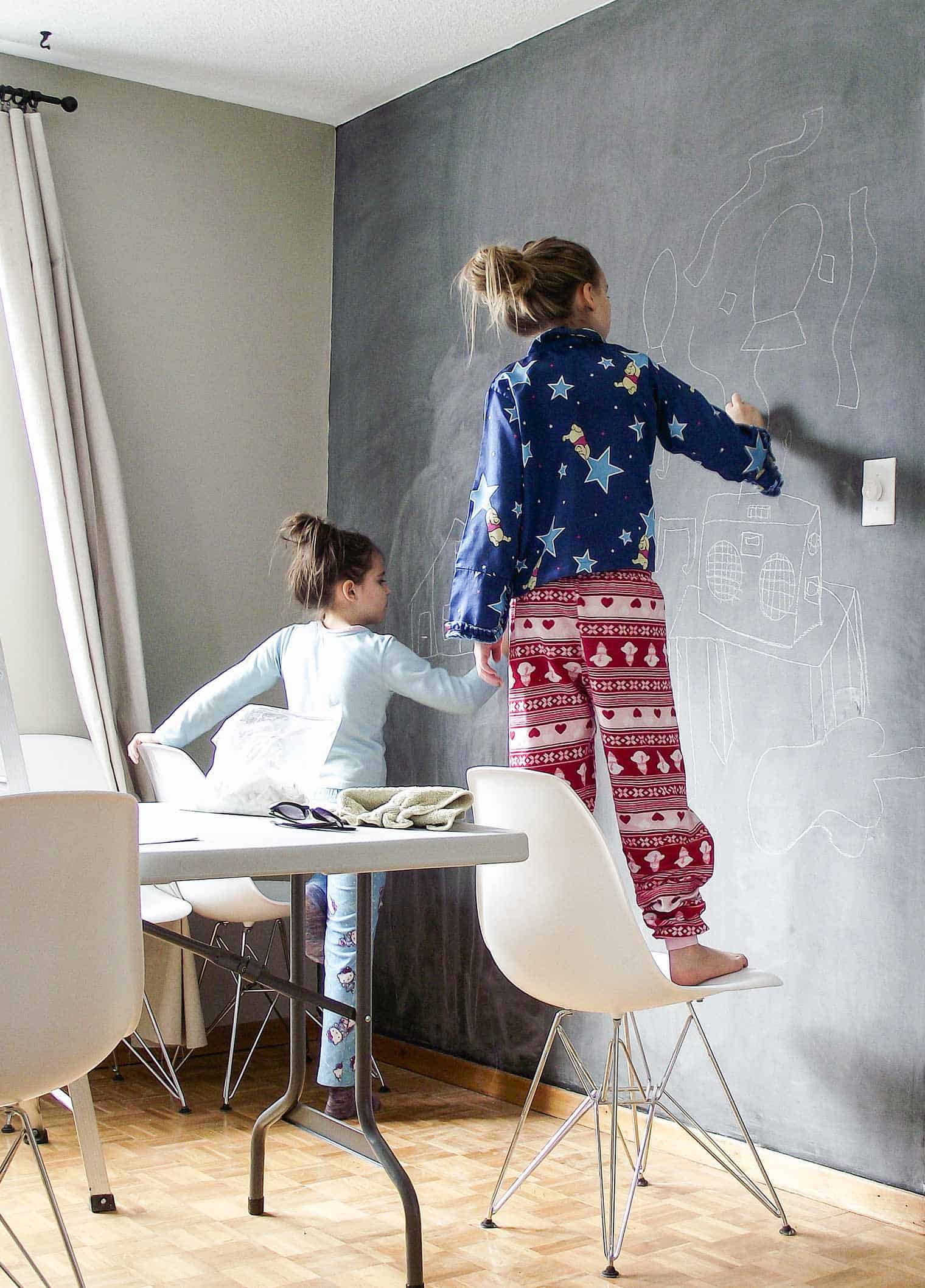 A Step-by-Step Guide to Painting a Chalkboard Wall for Your Kids