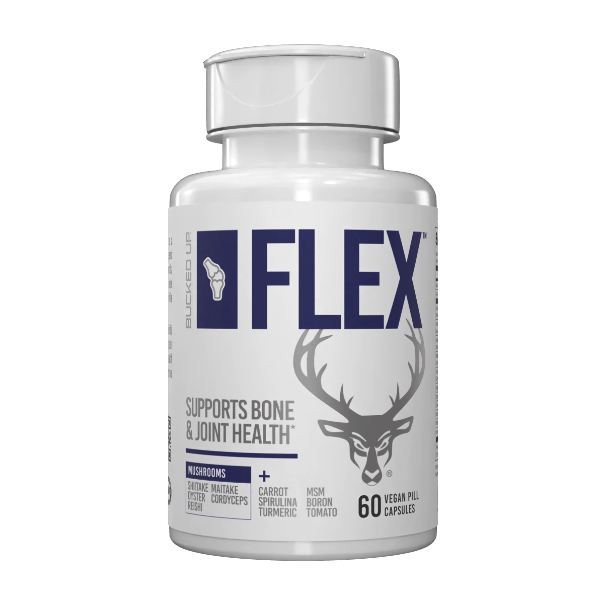 Bucked Up RAW Flex Bone and Joint Support — Boldly Free American joint supplement tub