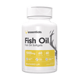 Bucked Up RAW Fish Oil — Boldly Free American omega-3 softgel bottle front label