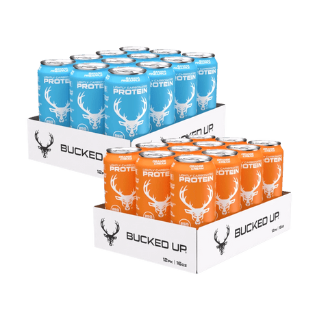 Bucked Up RTD Protein Drinks — Boldly Free American ready-to-drink protein can