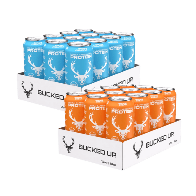 Bucked Up RTD Protein Drinks — Boldly Free American ready-to-drink protein can