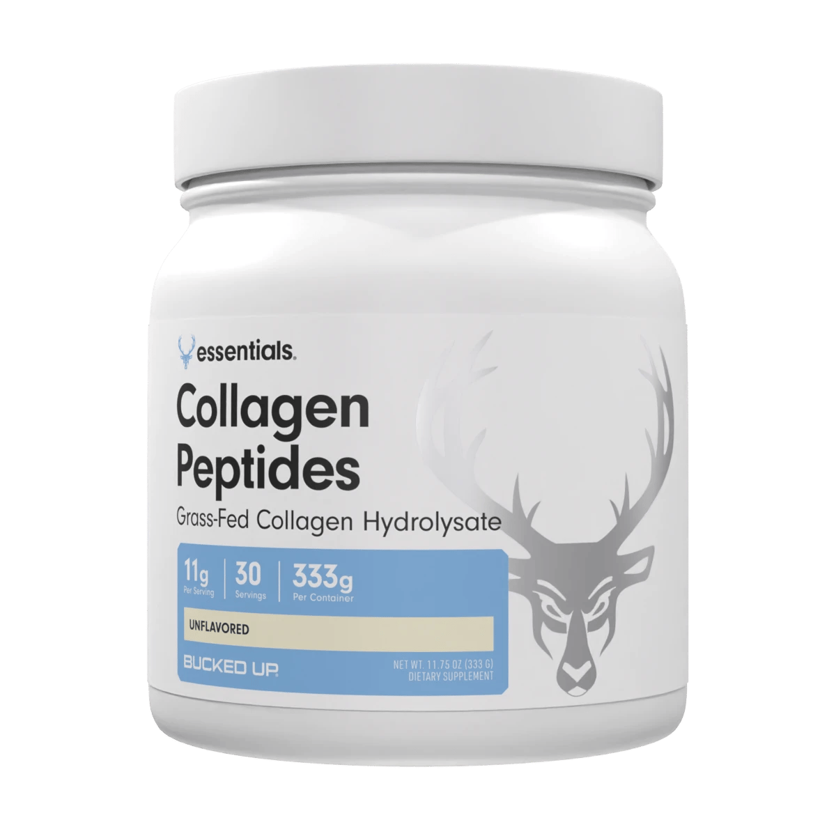 Bucked Up RAW Collagen Peptides — Boldly Free American joint and skin support tub