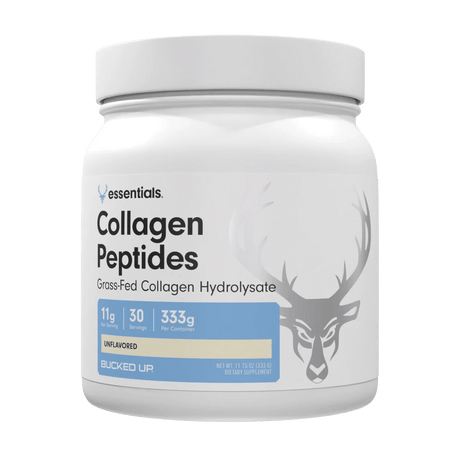 Bucked Up RAW Collagen Peptides — Boldly Free American joint and skin support tub