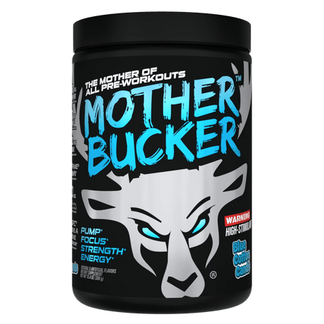 Mother Bucker Pre-Workout – Blue Cotton Candy Limited Edition