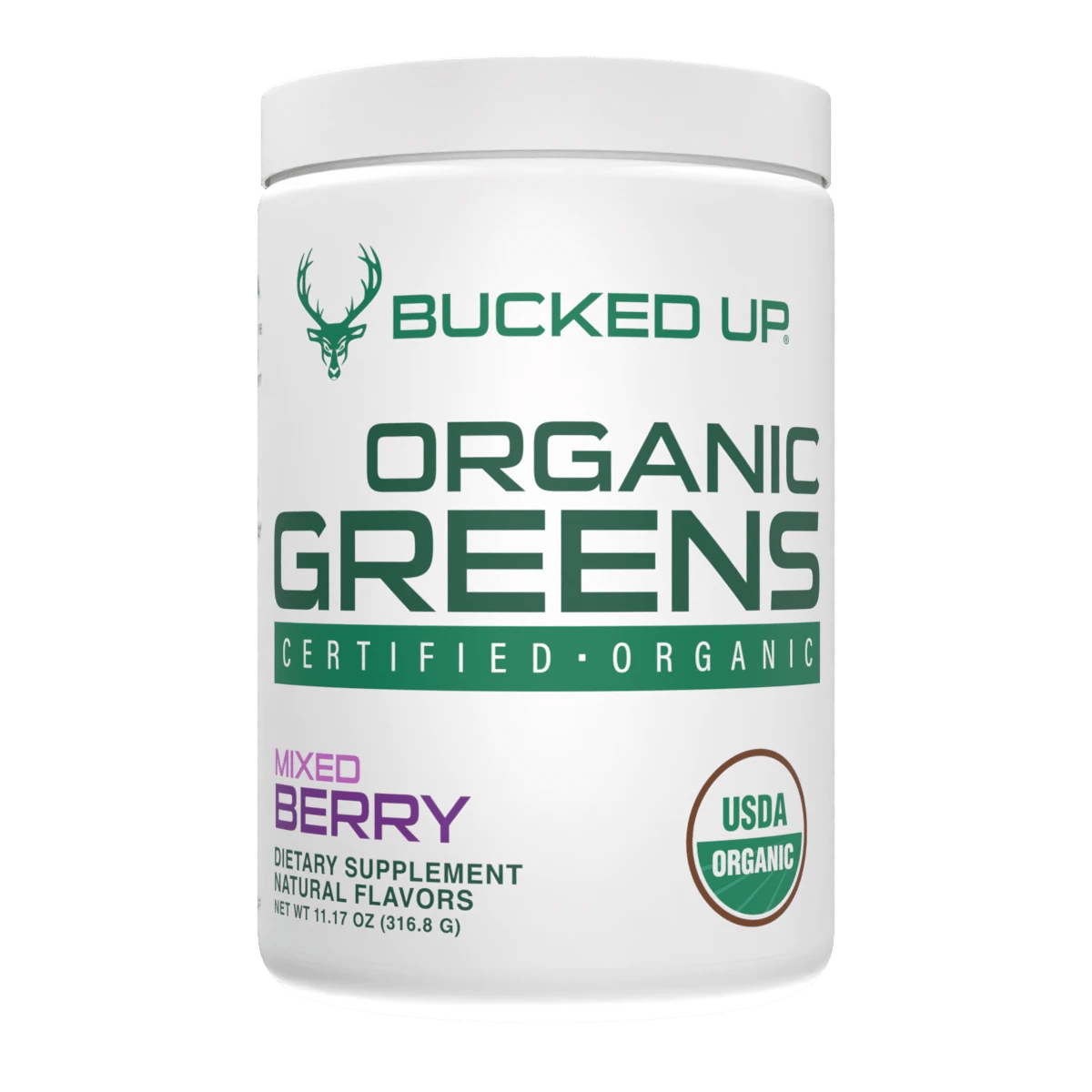 Bucked Up Organic Greens - Mixed Berry
