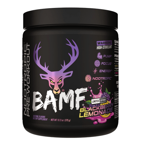 BAMF Limited Edition Pre-Workout – Blackberry Lemonade