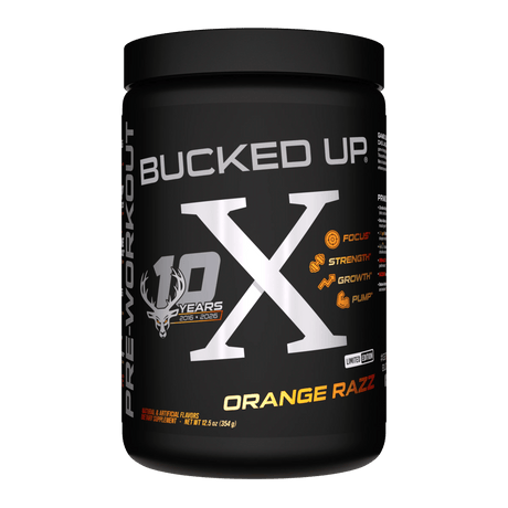 Anniversary X Pre-Workout – Orange Razz Limited Edition