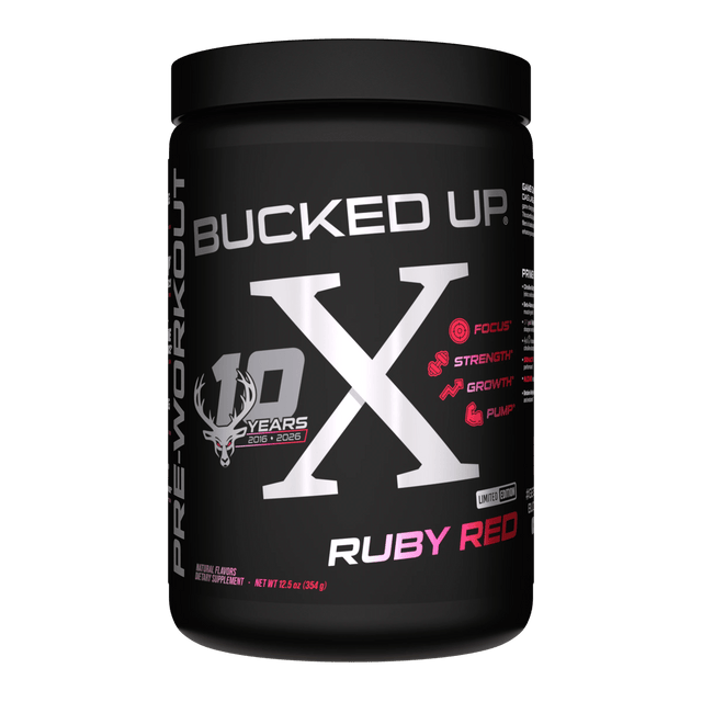 Anniversary X Pre-Workout – Ruby Red Limited Edition