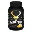 Buck Feed Original Protein Swole Whip — Boldly Free American protein powder tub front label