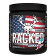 Racked BCAA Rocket Pop — Boldly Free American BCAA recovery tub front label