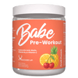 Babe Pre-Workout Fruit Punch — Boldly Free American women's pre-workout tub front label