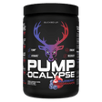 Pump-Ocalypse Blueberry Pomegranate — Boldly Free American non-stim pre-workout tub front label