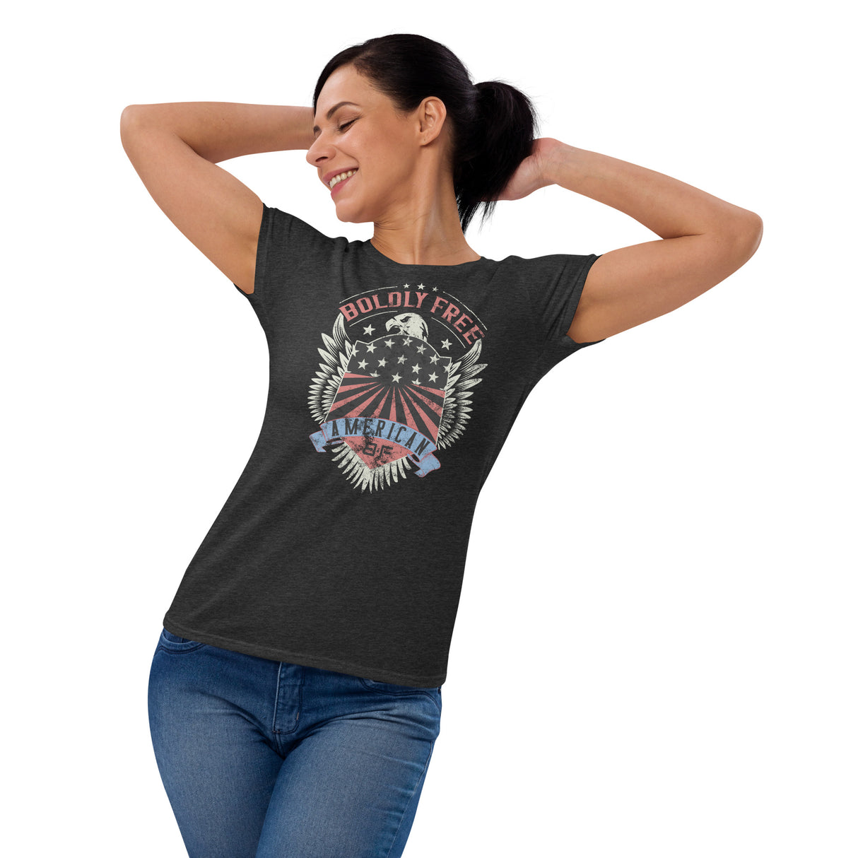 Women's Boldly Free Eagle T Shirt