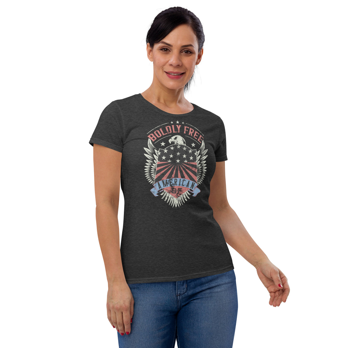 Women's Boldly Free Eagle T Shirt