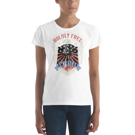 Women's Boldly Free Eagle T Shirt