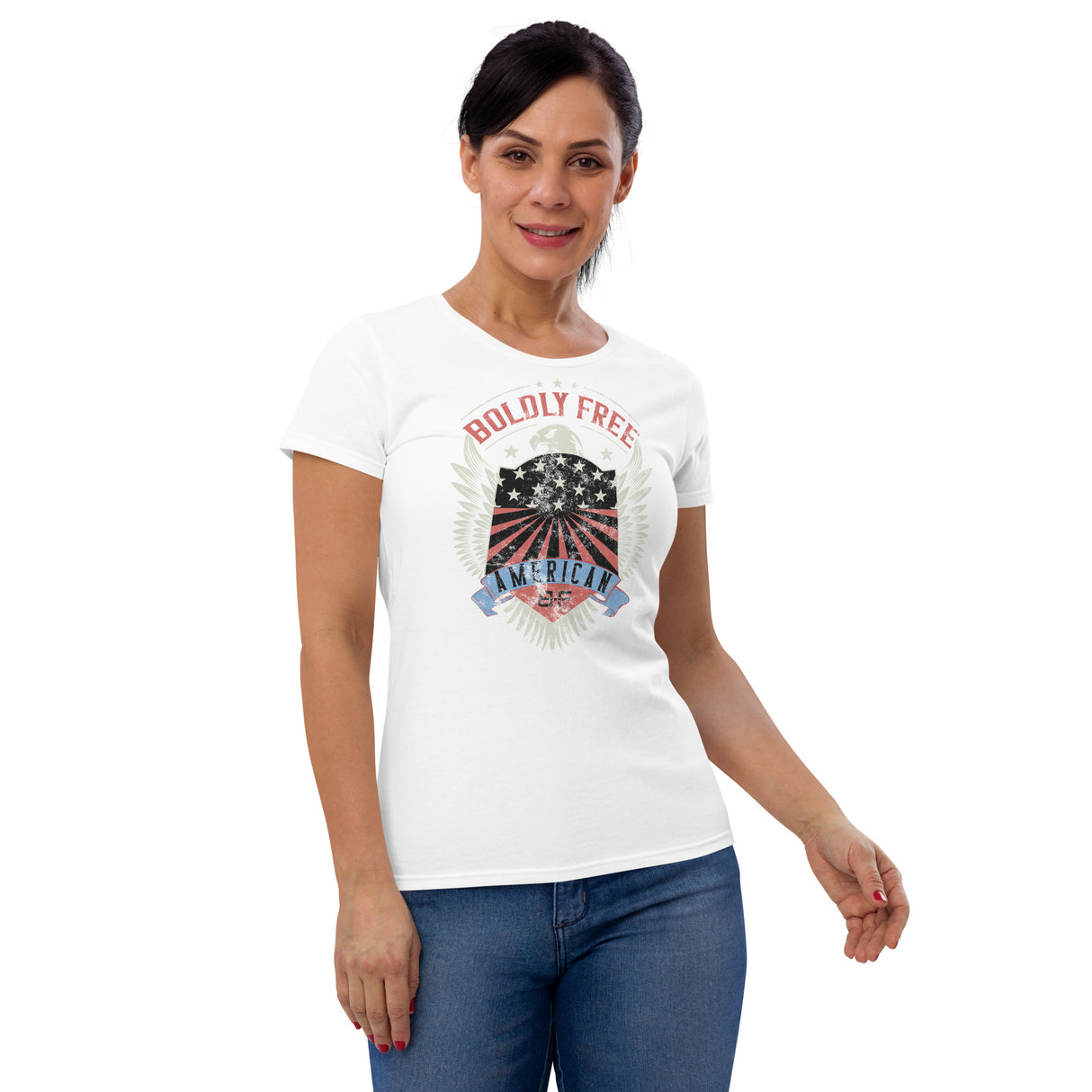 Women's Boldly Free Eagle T Shirt